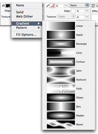 gradient options