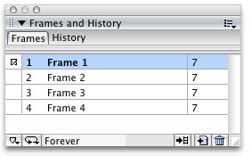 frames panel