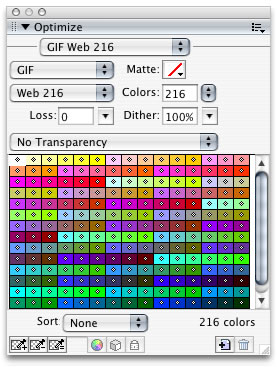 optimize panel