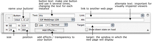 button properties