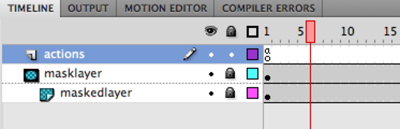 mask timeline